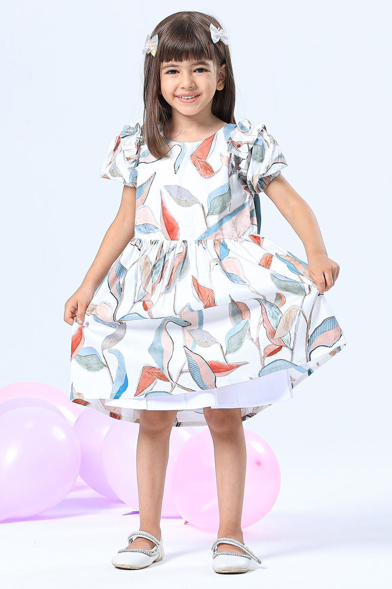 LITTLE MISS BOW  DRESS
