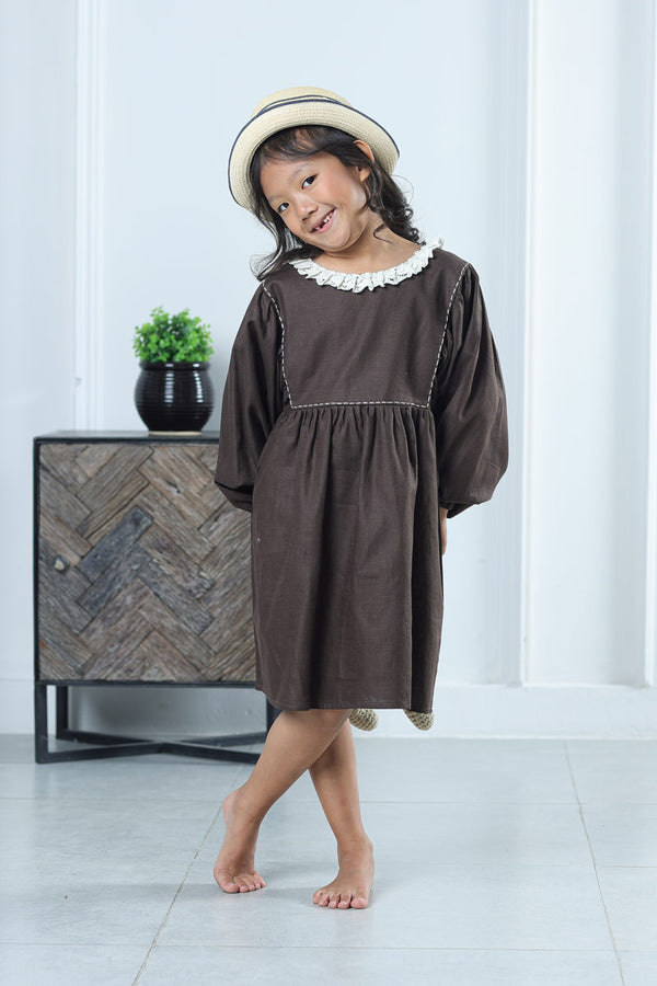 WALNUT WHISPER DRESS