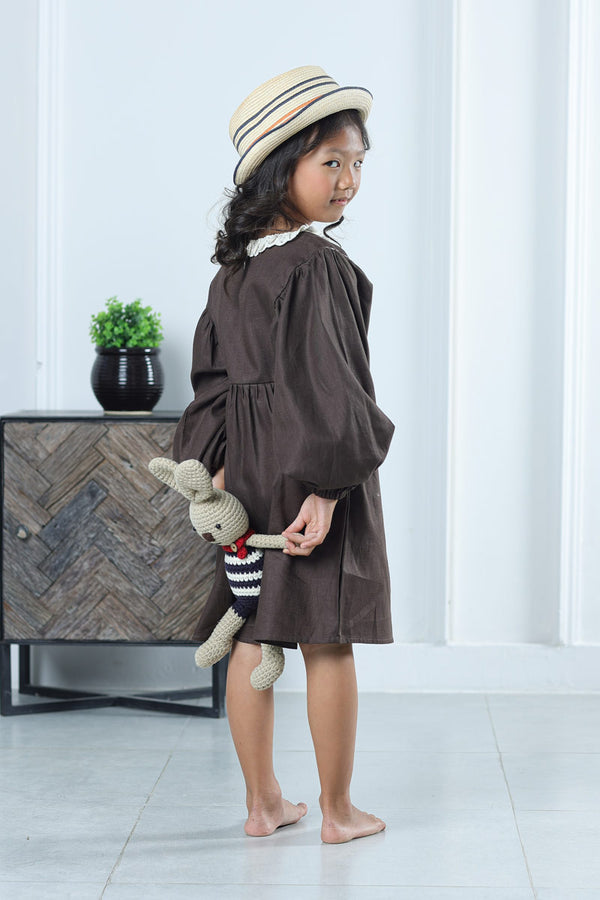 WALNUT WHISPER DRESS