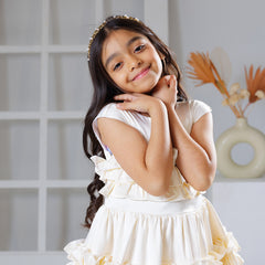 Cream Puff Spin dress