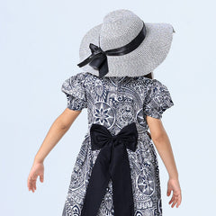 CHIC CASCADE DRESS