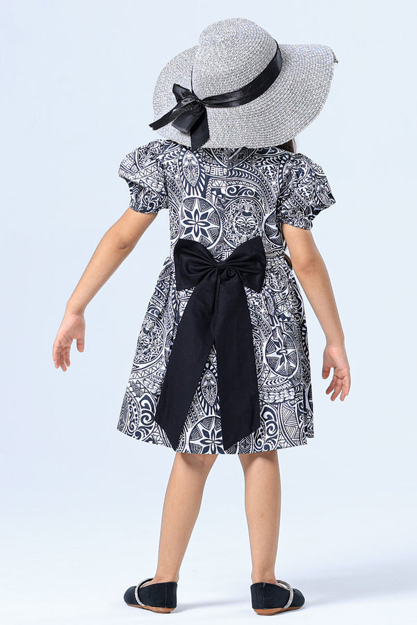 CHIC CASCADE DRESS