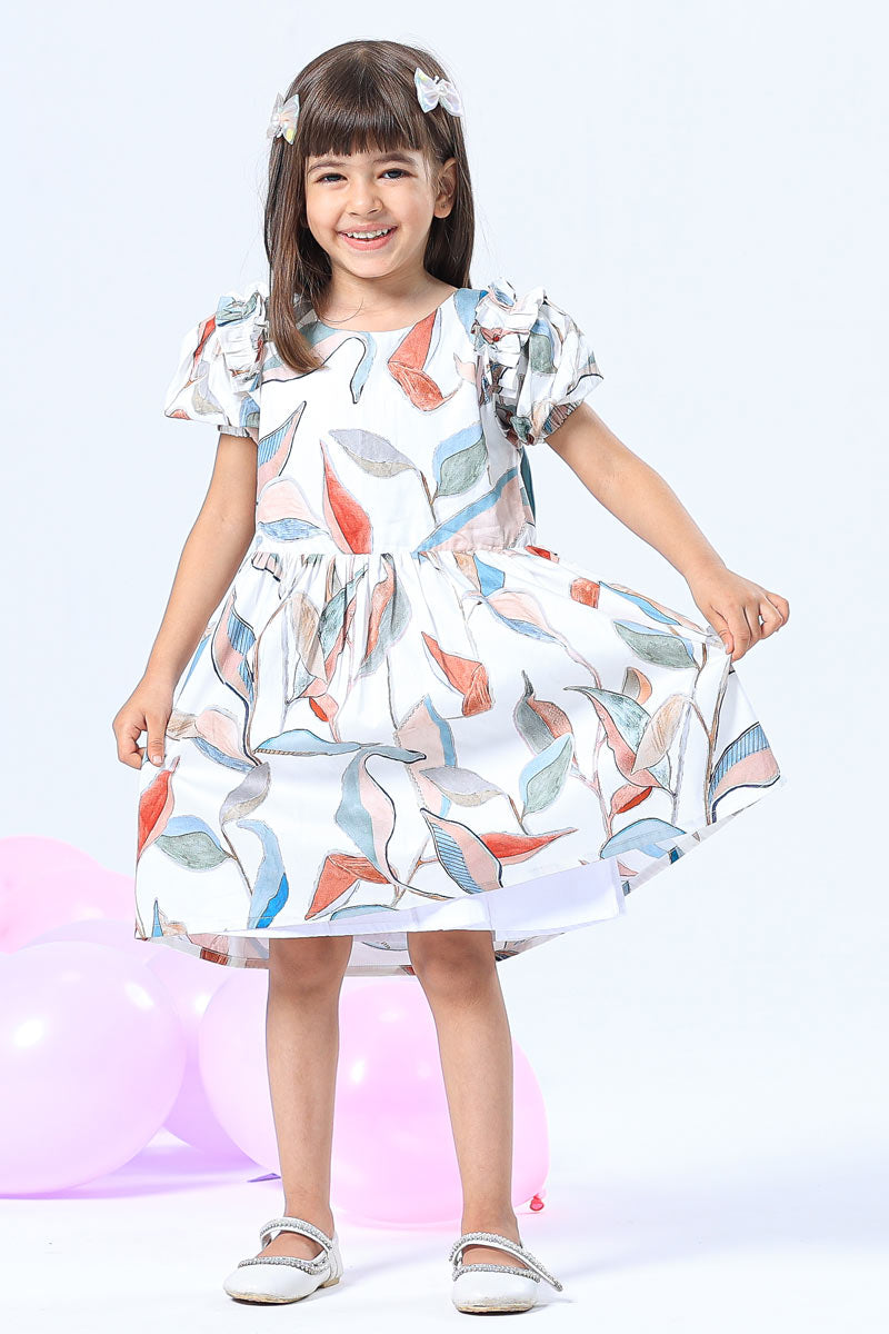 LITTLE MISS BOW  DRESS