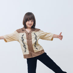 Sepia Bloom Shirt