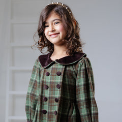 Forest Gingham Dress