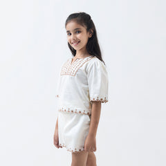 Ecru elegance Co-ord set