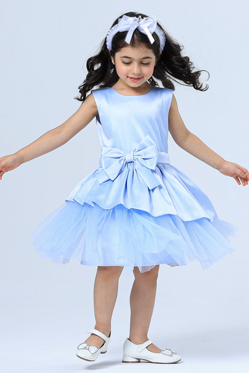 WINDSWEPT AZURE DRESS