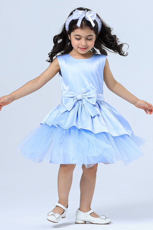 WINDSWEPT AZURE DRESS