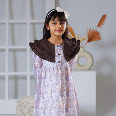 Cocoa petals dress