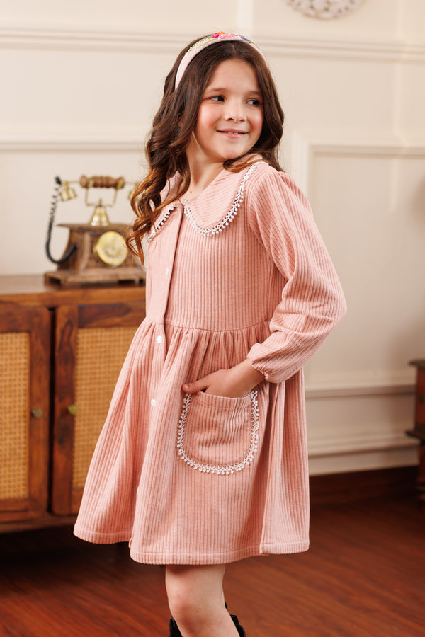 Soft Pink Luxe Dress