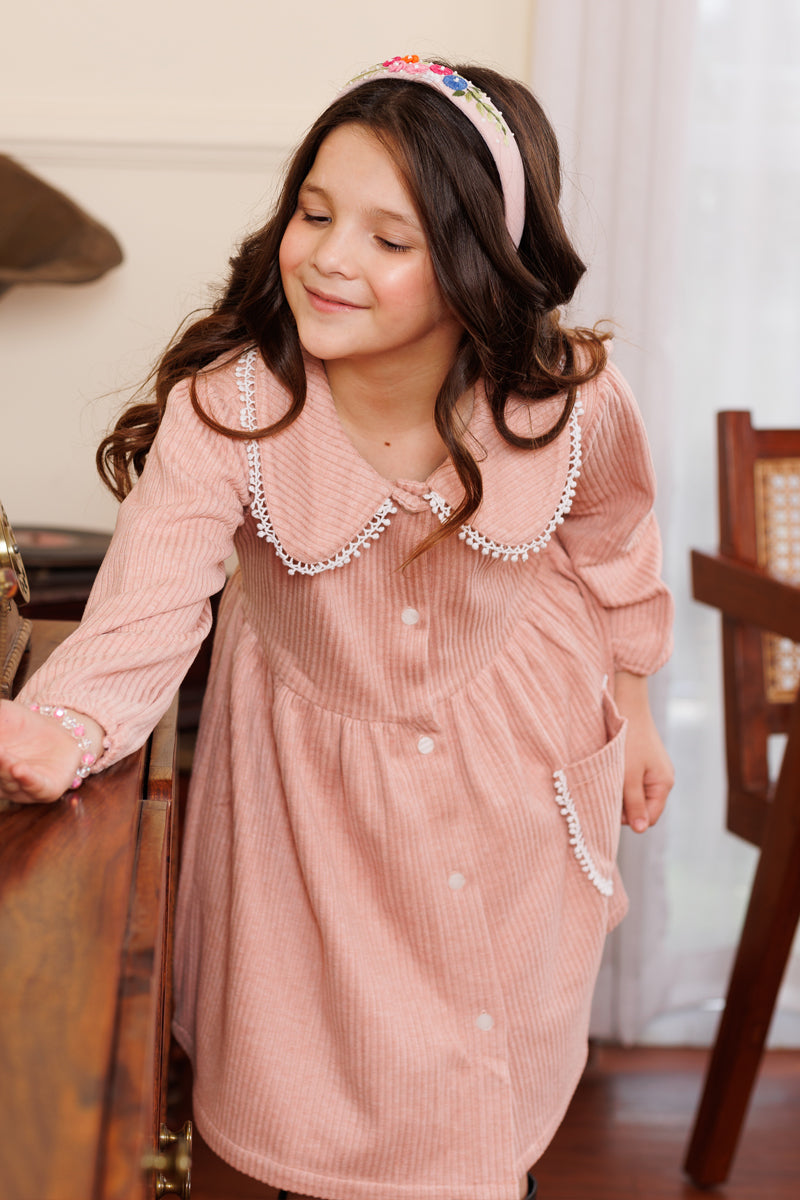 Soft Pink Luxe Dress