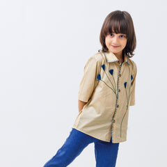 Teal Whisper shirt
