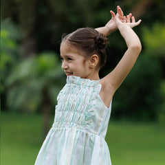 Olive Air Dress
