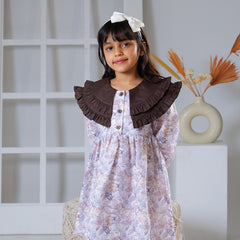Cocoa petals dress