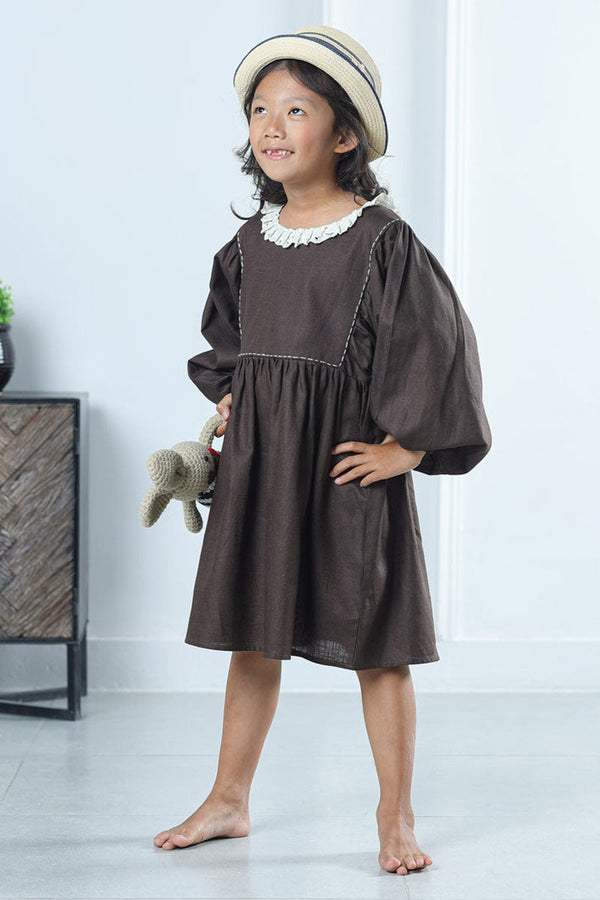 WALNUT WHISPER DRESS