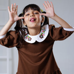 Bronze Bloom winter Dress