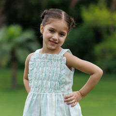 Olive Air Dress