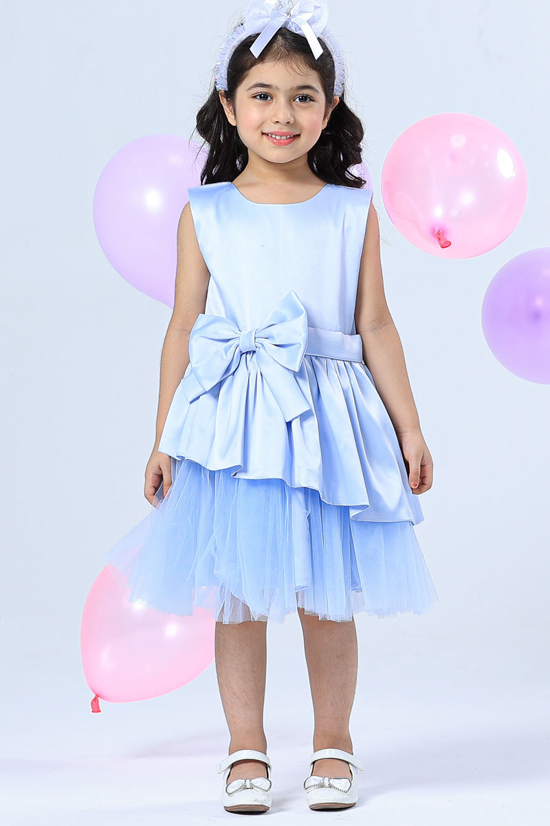 WINDSWEPT AZURE DRESS