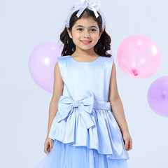 WINDSWEPT AZURE DRESS