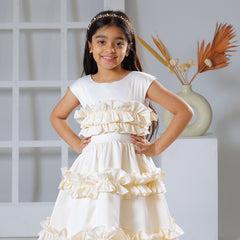 Cream Puff Spin dress