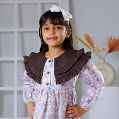 Cocoa petals dress