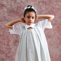 Tulle Collar Chic Dress