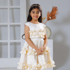Cream Puff Spin dress
