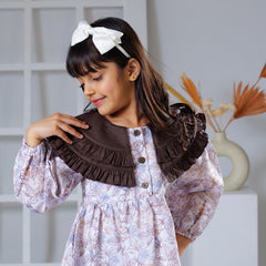 Cocoa petals dress