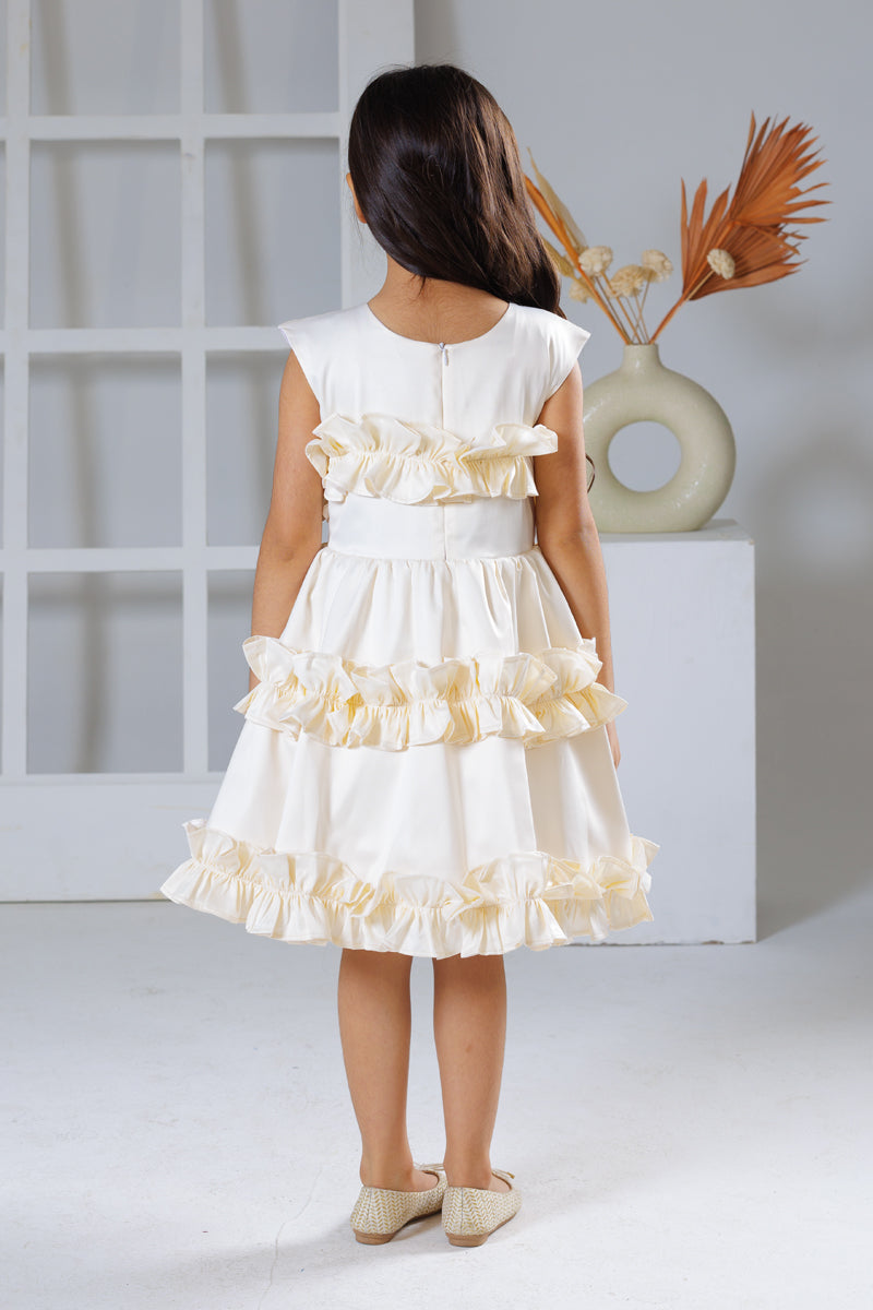 Cream Puff Spin dress