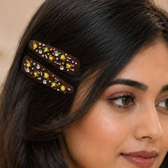 Blossom Fiesta set of 2 hair clips