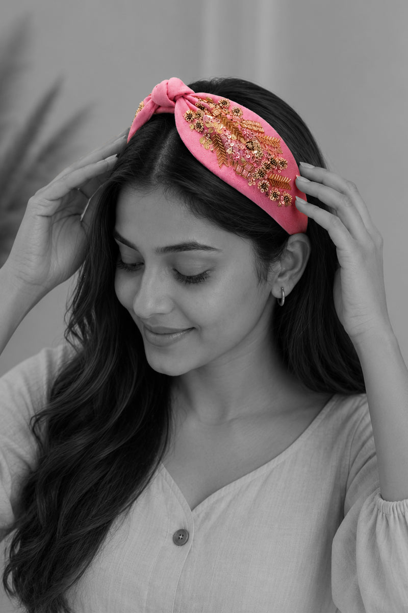 Blush Gold Halo Headband