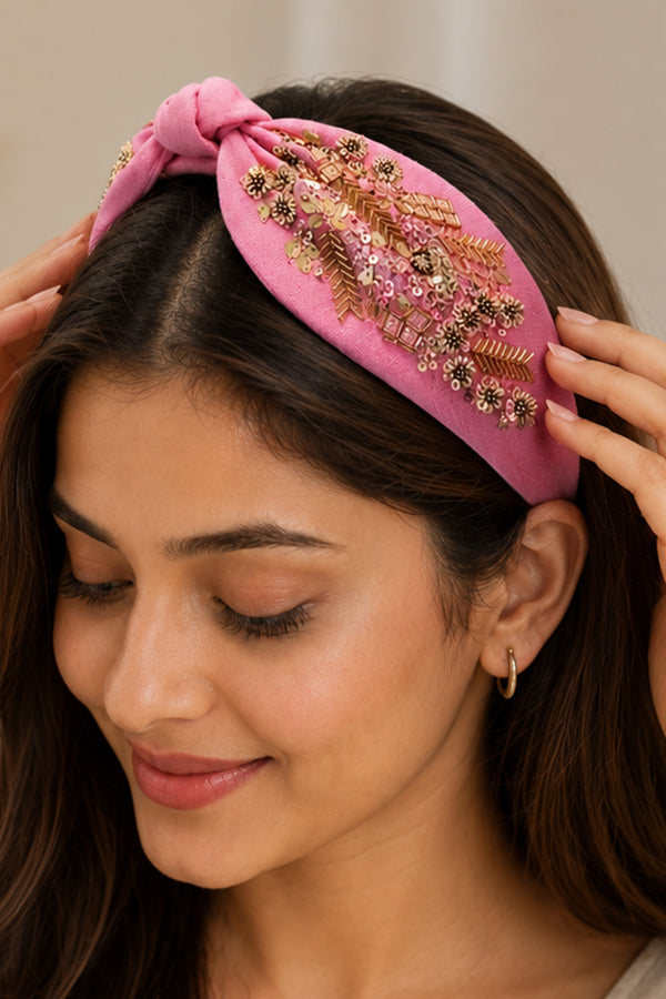 Blush Gold Halo Headband