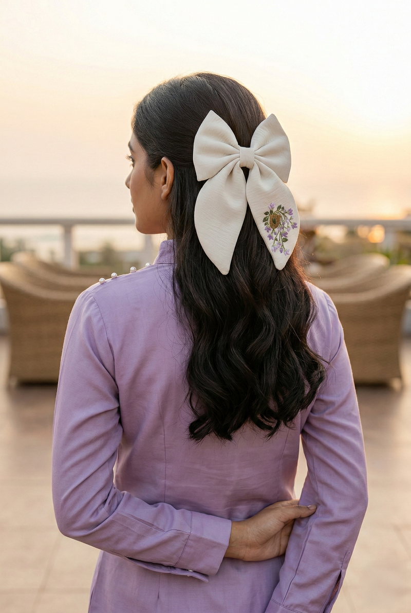 Sand lily bow