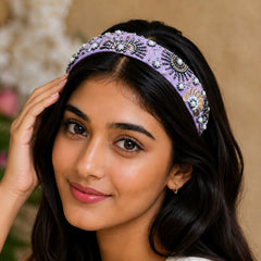 LILAC FROST ELEGANCE HAIR BAND