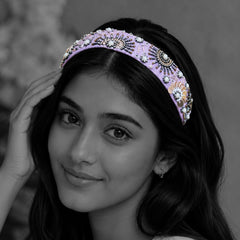 LILAC FROST ELEGANCE HAIR BAND