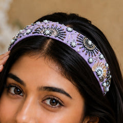LILAC FROST ELEGANCE HAIR BAND