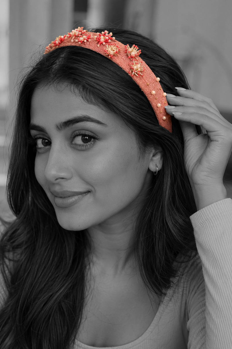 MAUVE GARDEN HEADBAND