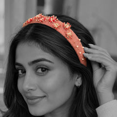 MAUVE GARDEN HEADBAND