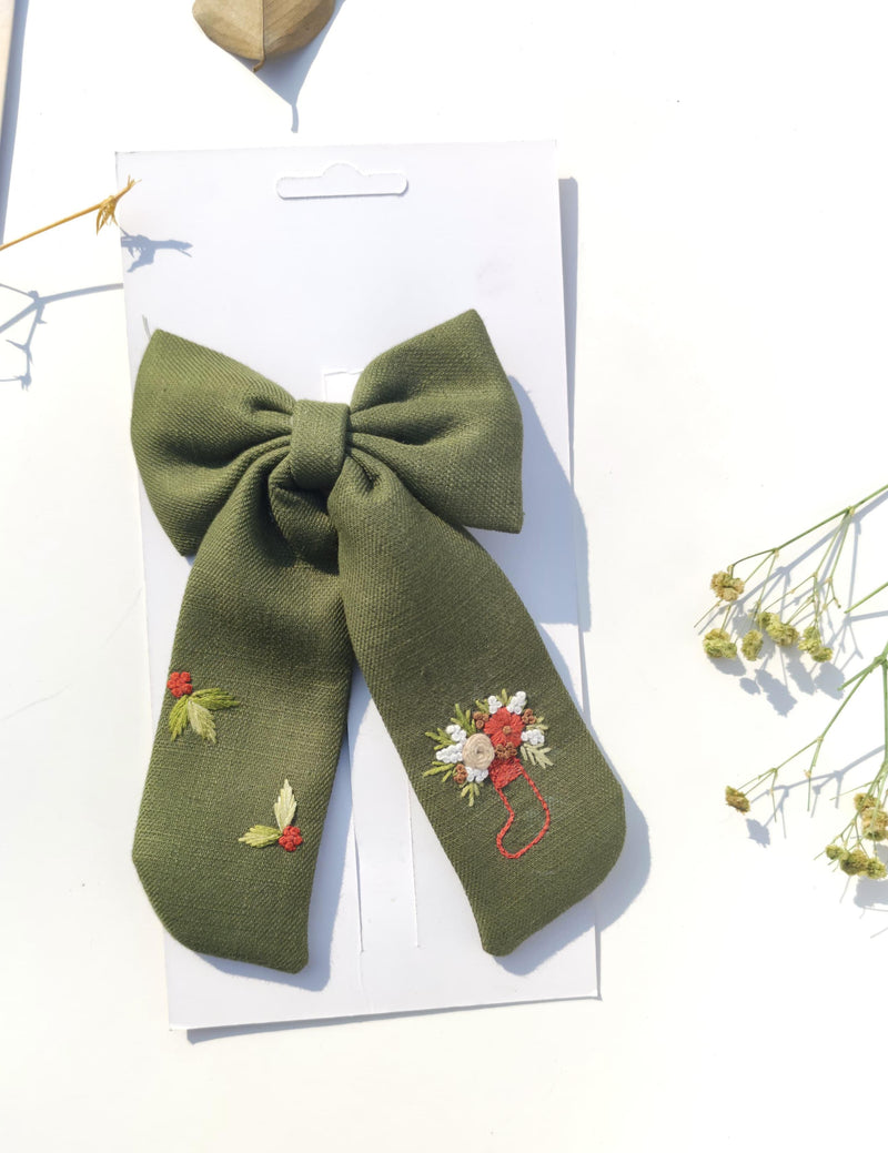 Christmas Socks Cutie bow