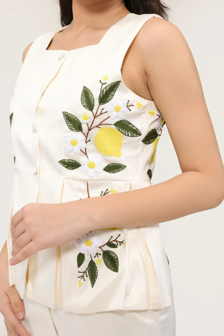 Amalfi Lemon Co-ord set - view 2