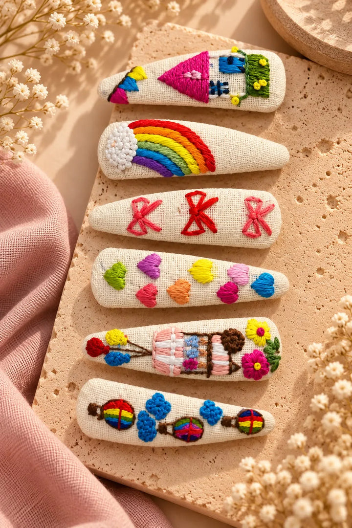 Carnival Pop Hair Clips - view 1