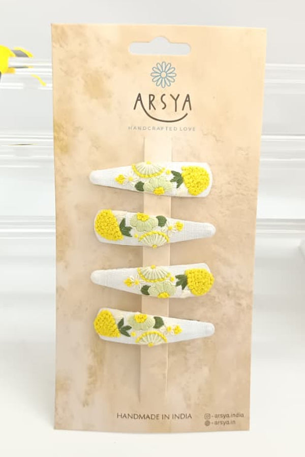 Limonetta set of 4 hair clips