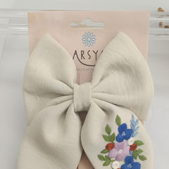 Silken flora bow