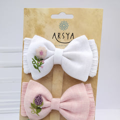Mini bloom knot set of 3 bows