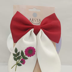 Vintage Dahlia Bow