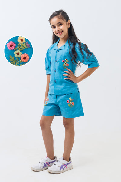 Lapis Bloom Co-ord Set