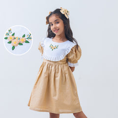 Oak and Orchid dress