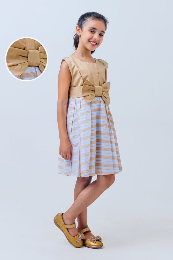 Fawn bow dress