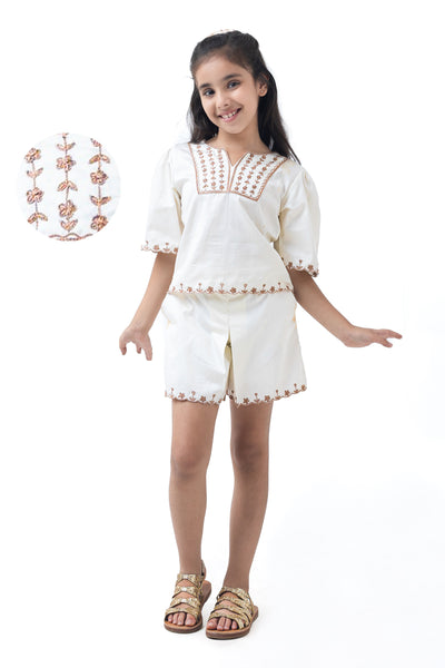 Ecru elegance Co-ord set