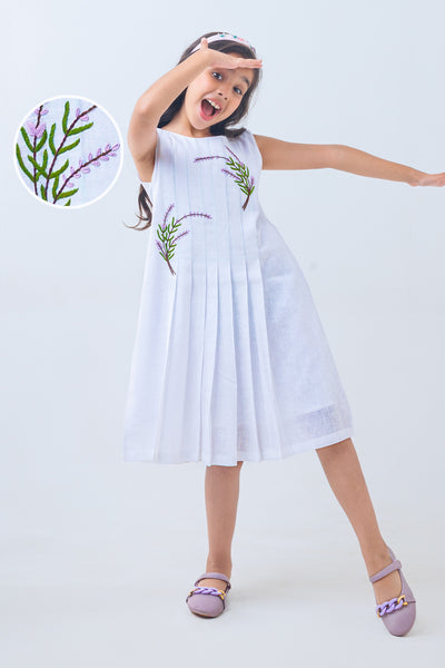 Moonlit Amaryllis dress